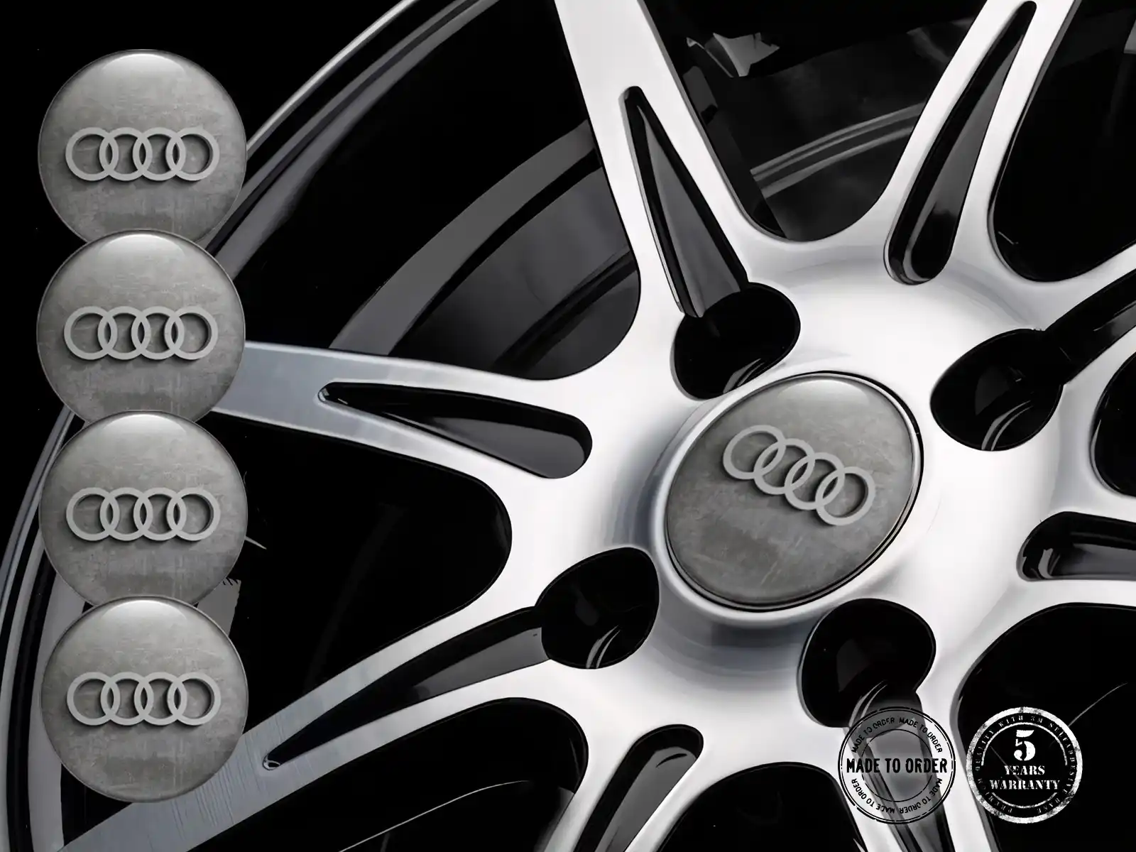 Audi Radembleme Extrem Radiant Flow Vector